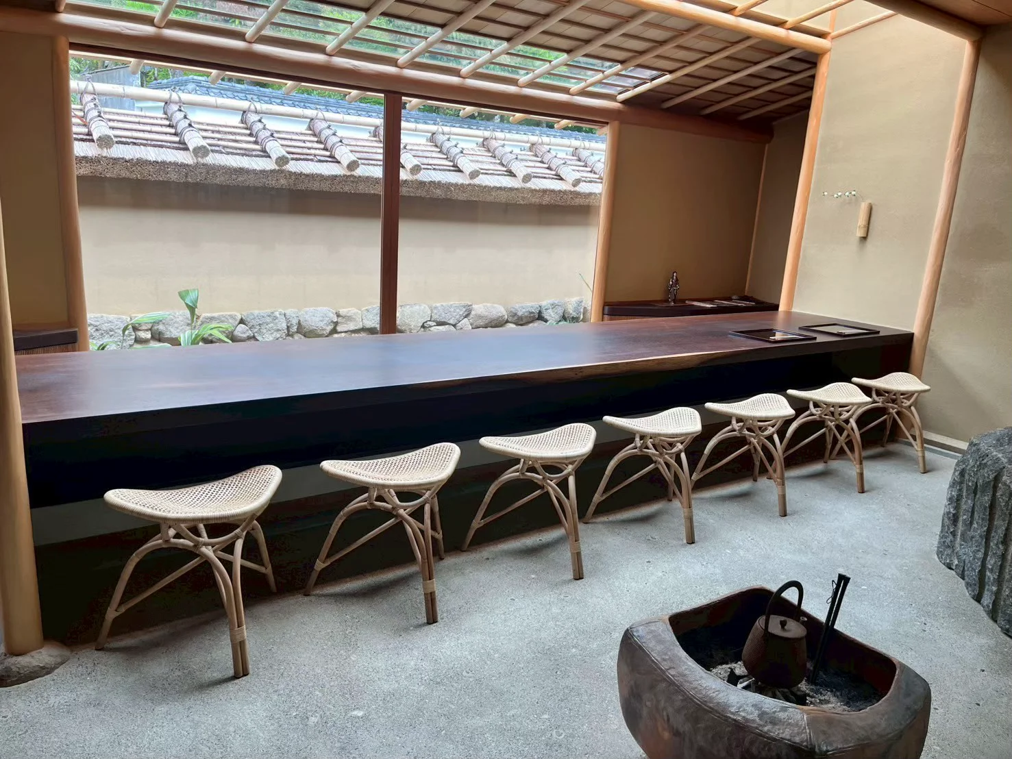 伝統的な和の美が溢れる空間